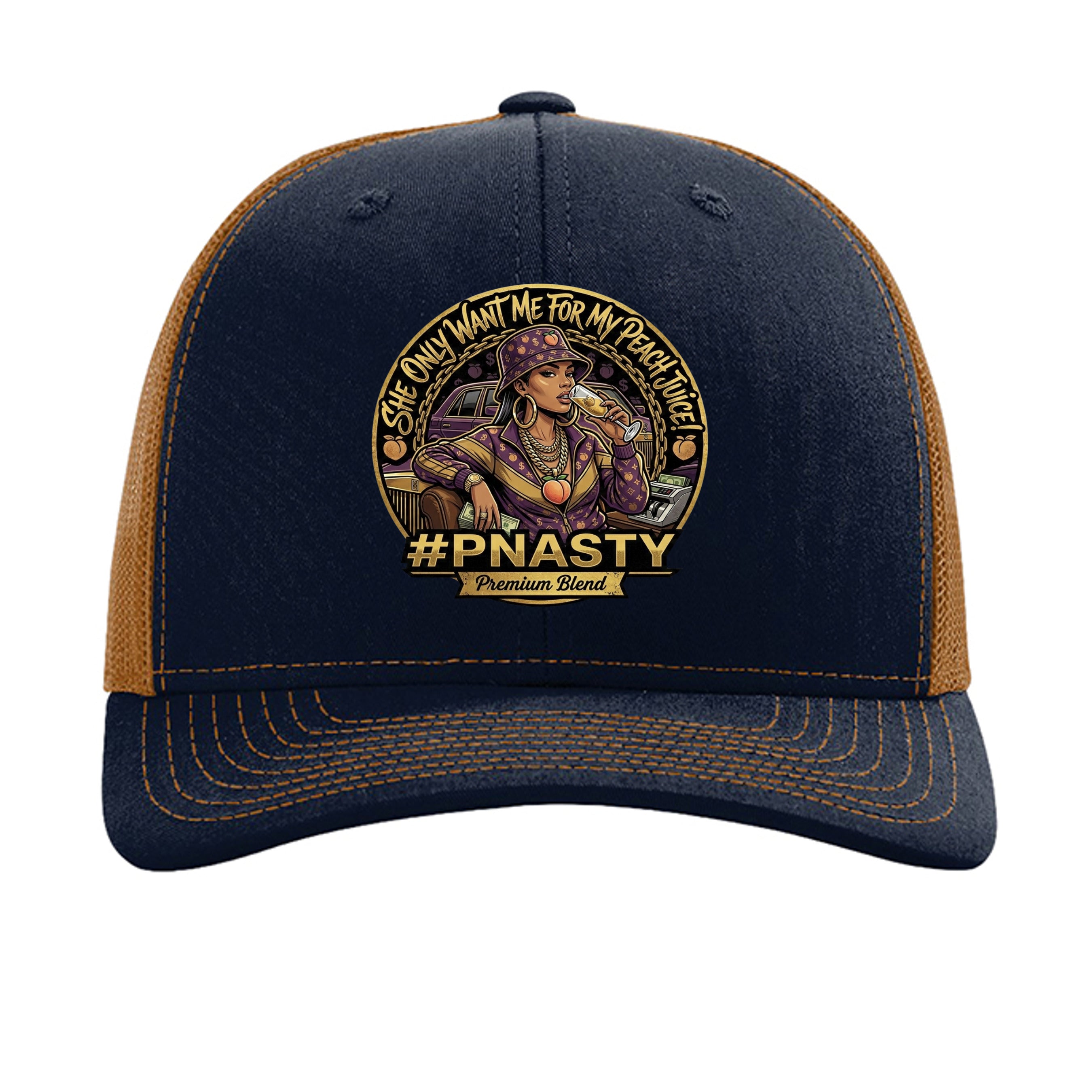 Navy/ Caramel - 112 - FRONT