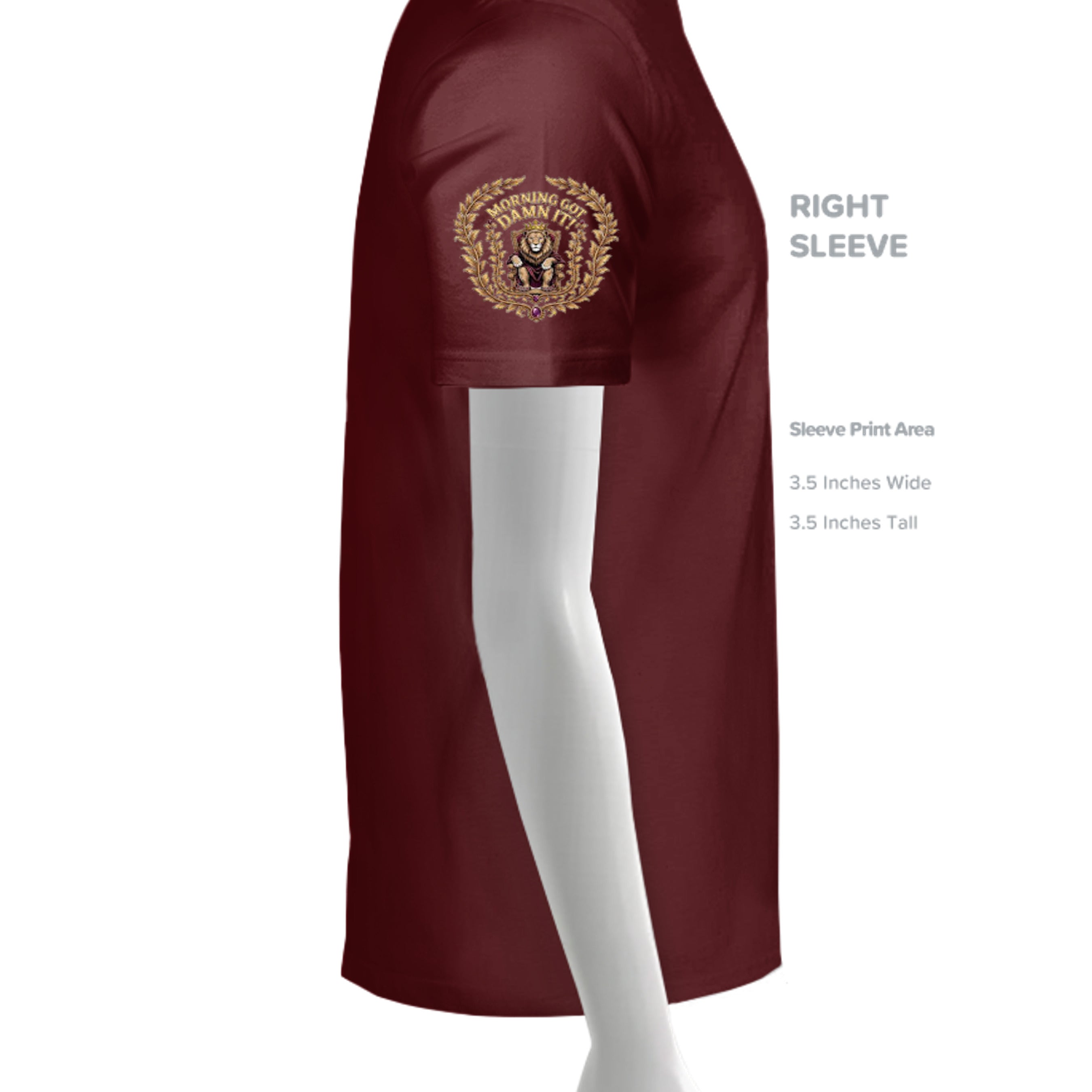 MAROON - G200 - SLEEVE_RIGHT